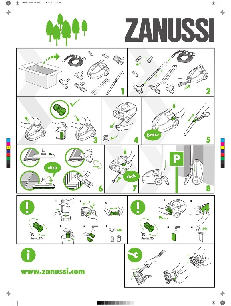 Zanussi ZAN1820 user guide