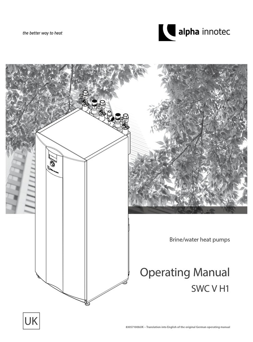 Alpha SWC V H1 operating manual