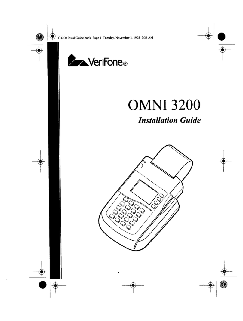 VeriFone Omni 3200 User manual