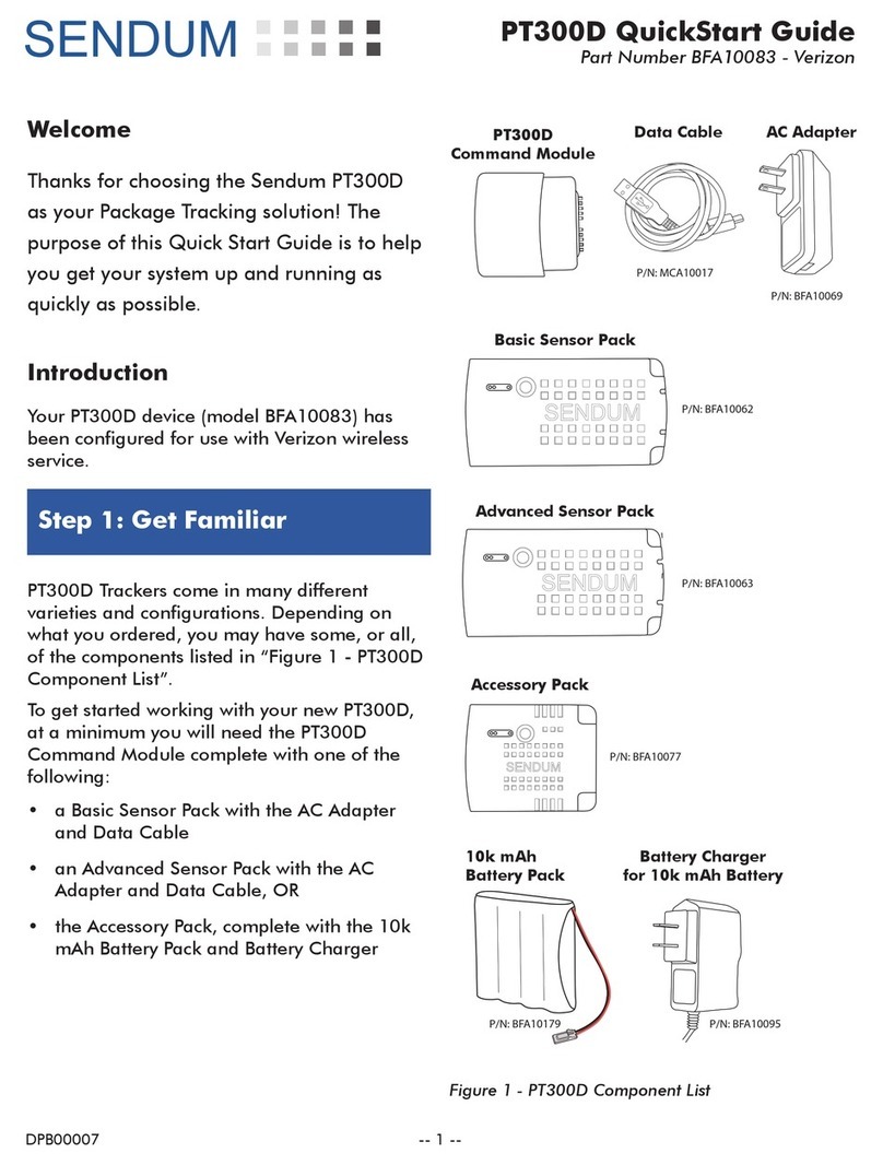 Sendum PT300D User manual
