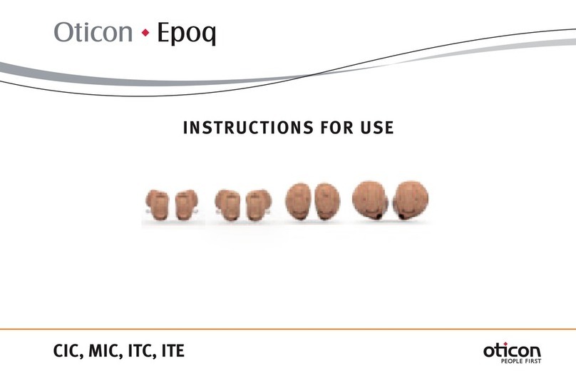 Opticon epoq cic Instructions for use