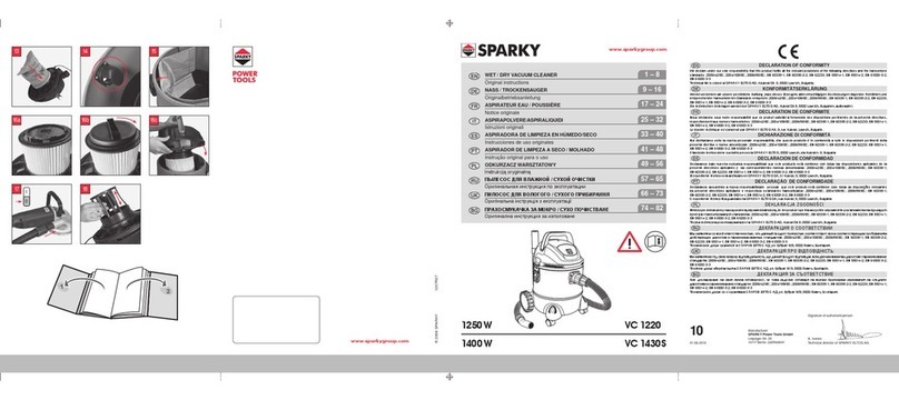 Sparky Group VC 1220 User manual