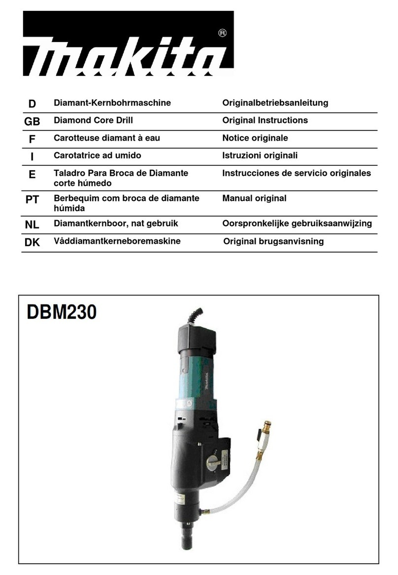 Makita DBM230 Original instructions