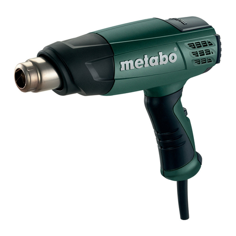 Metabo H 16-500 Original instructions