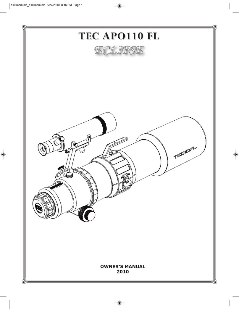 TEC APO110 FL Eclipse owner's manual