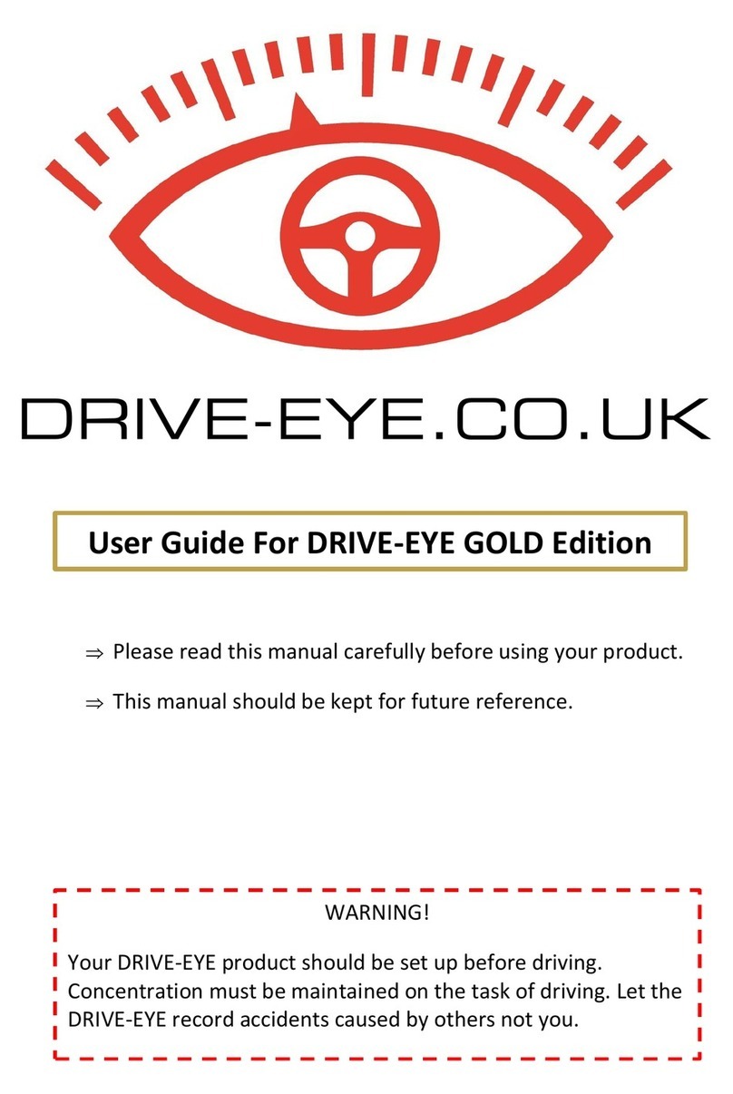 Drive-Eye GOLD User manual