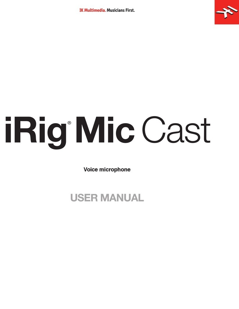 IK Multimedia irig mic cast user manual