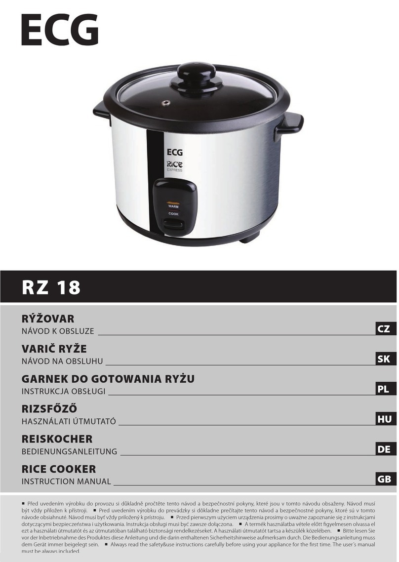 ECG RZ 18 instruction manual
