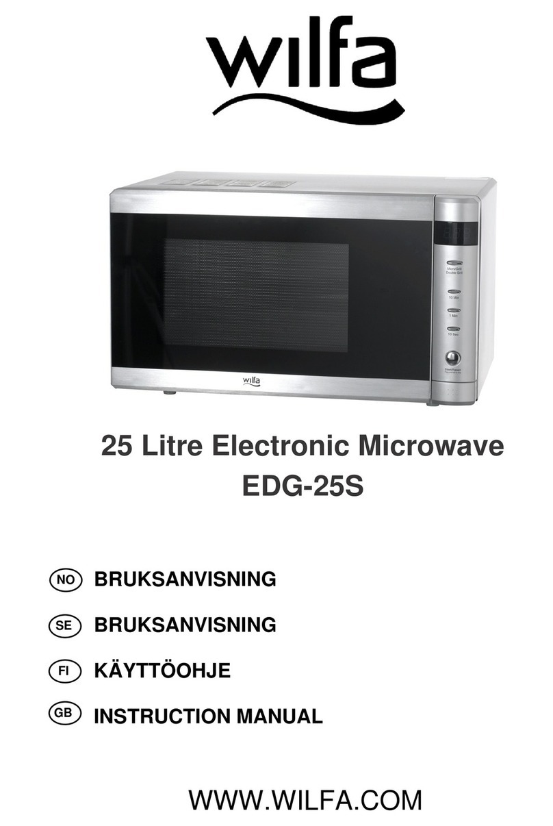 Wilfa EDG-25S User manual