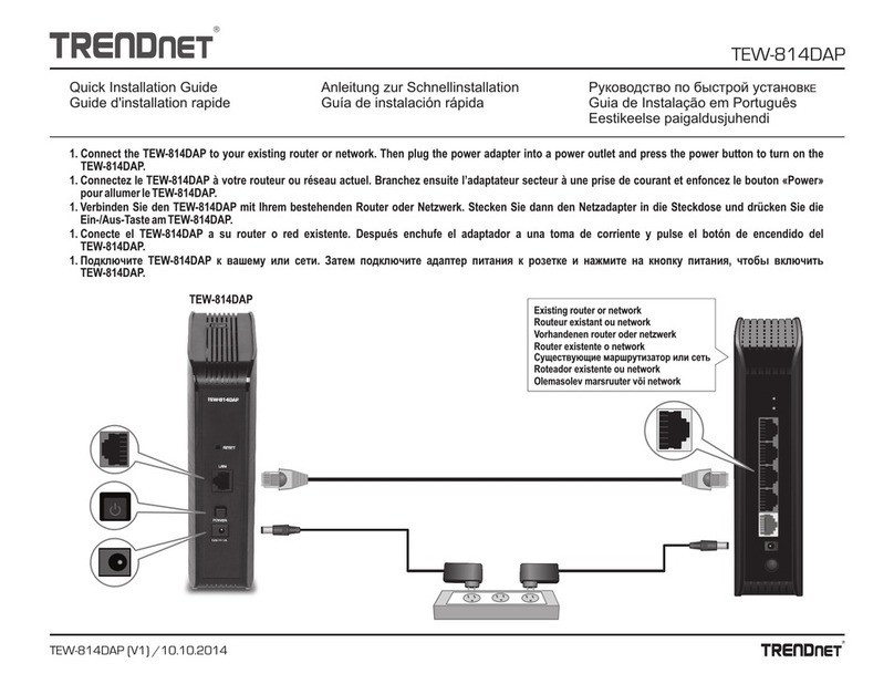TRENDnet TEW-814DAP User manual
