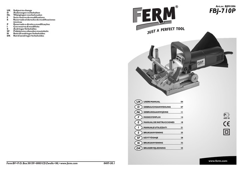 Ferm FBJ-710P user manual
