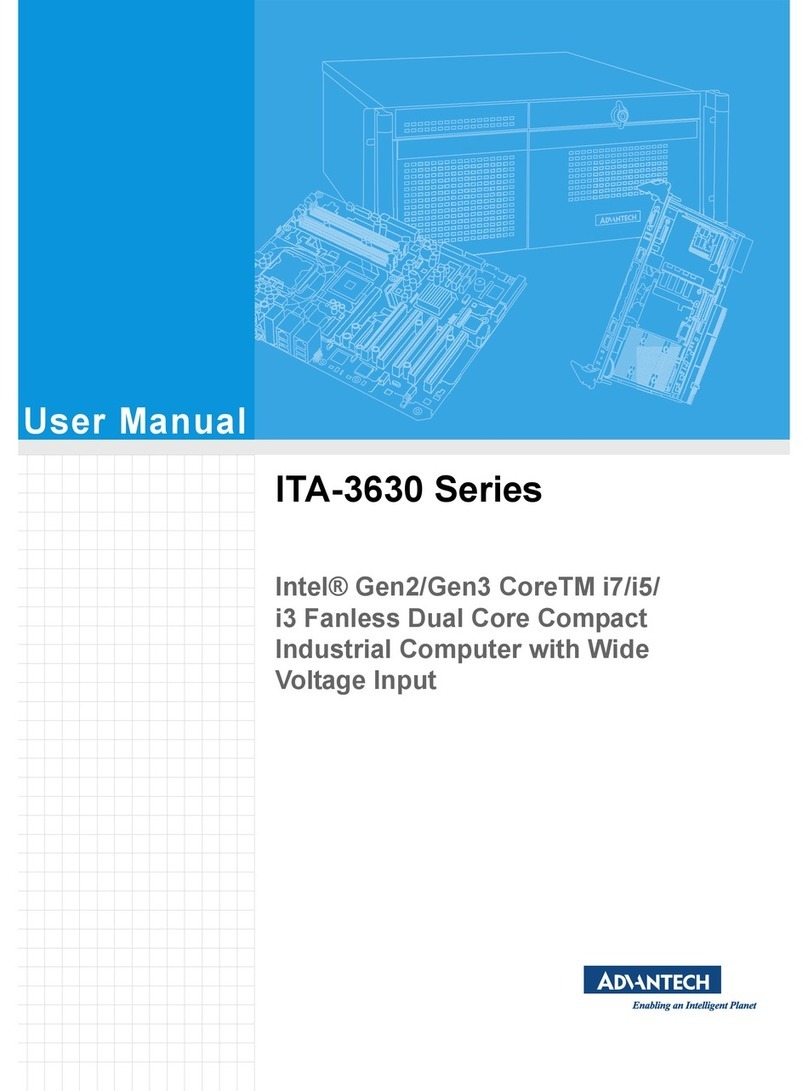 Advantech ITA-3630 Series User manual