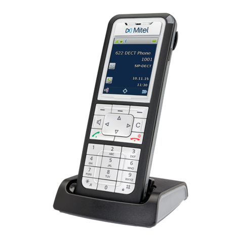 Mitel 622 Quick user guide