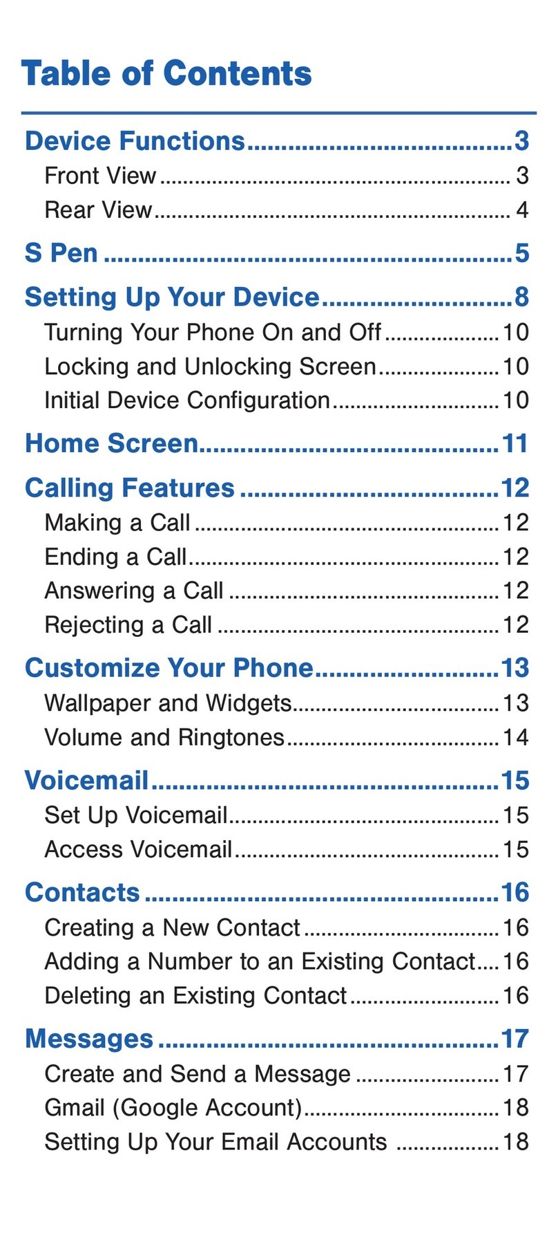 Samsung galaxy note 5 user manual