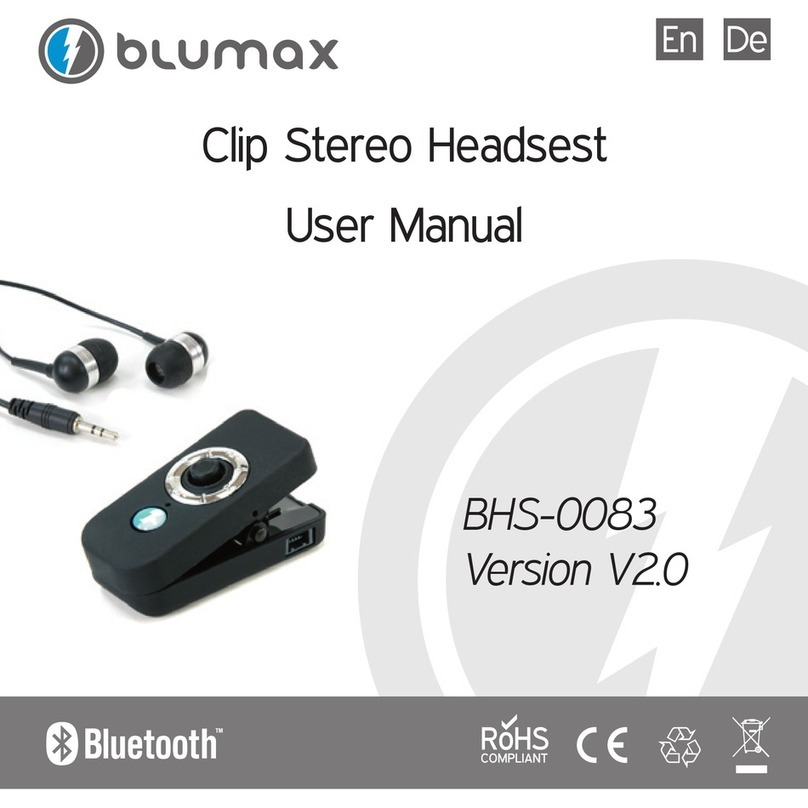 Blumax BHS-0083 user manual