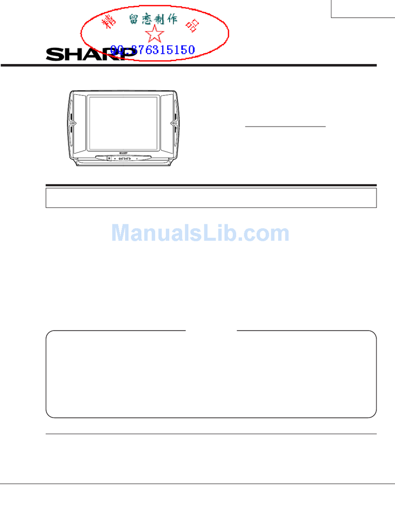 Sharp 20CT-250 User manual Sharp 20CT-250 User manual