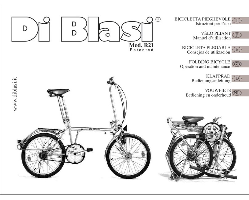 DI BLASI R21 Operation and maintenance