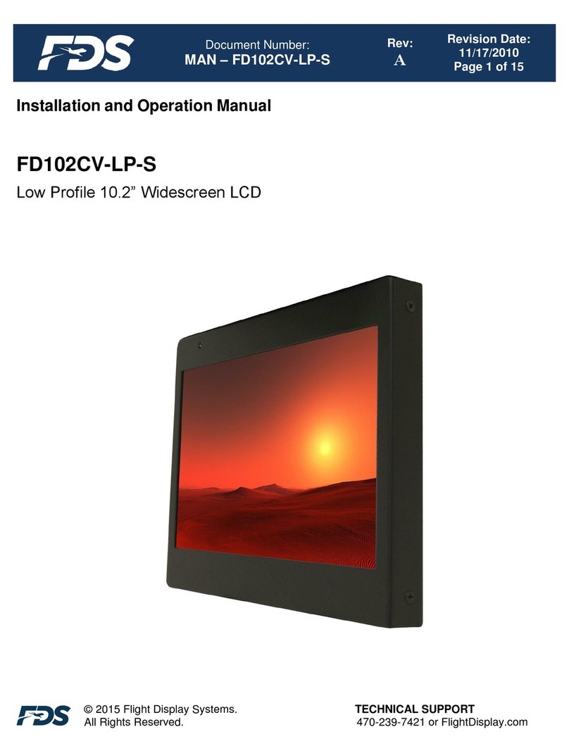 FDS FD102CV-LP-S Installation and operation manual