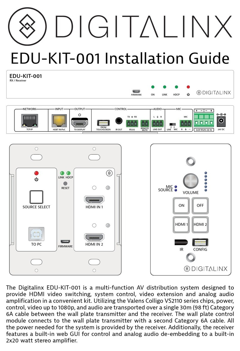 DigitaLinx EDU-KIT-001 installation guide