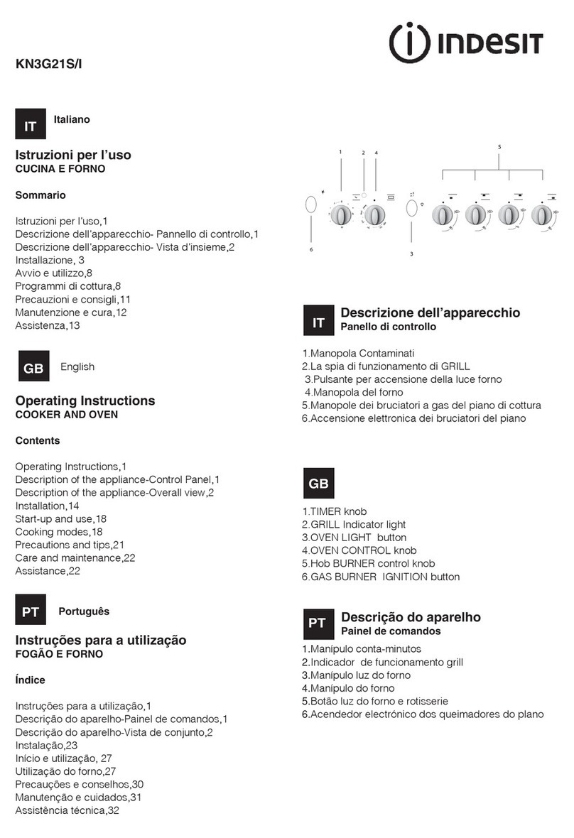 Indesit KN3G21S User manual