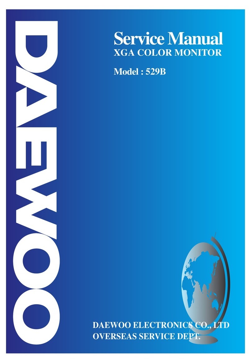 Daewoo 529B User manual