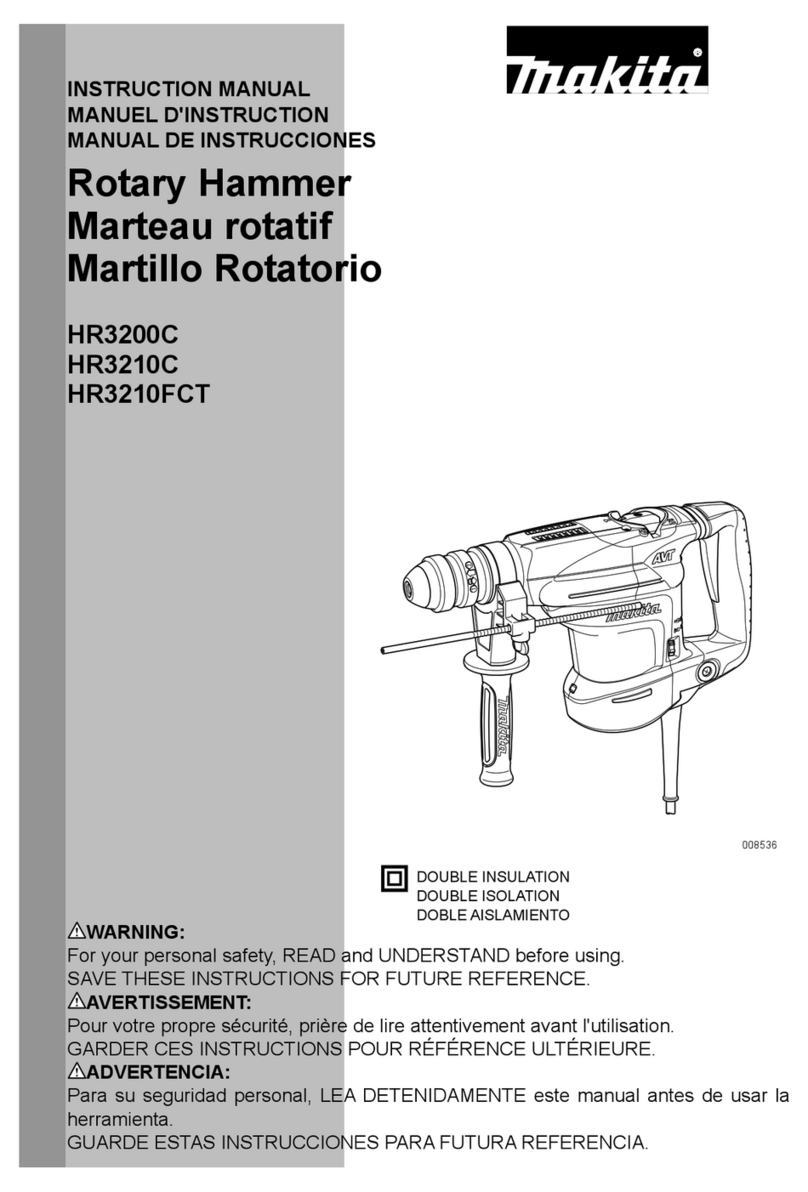 Makita HR3200C User manual