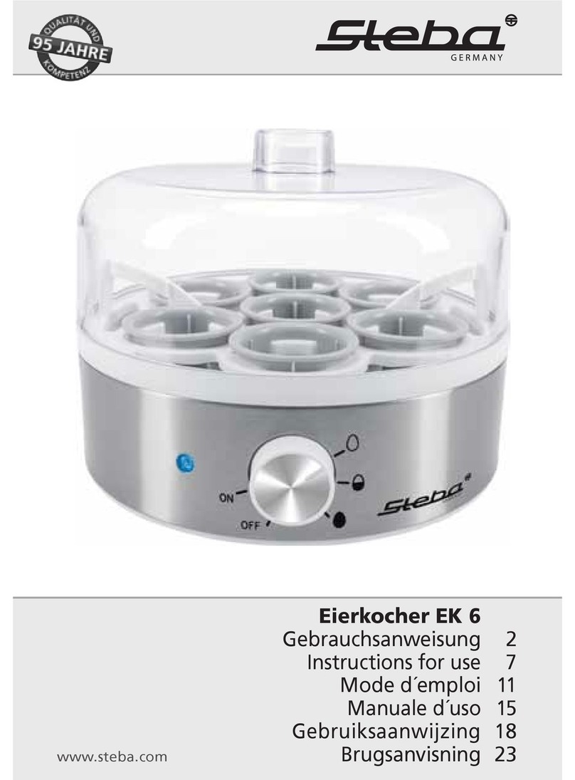 Steba EK 6 User manual