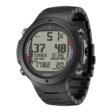 Suunto D6I User manual
