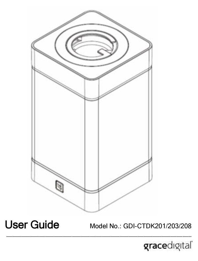 Grace Digital GDI-CTDK201 user guide Grace Digital GDI-CTDK201 user guide