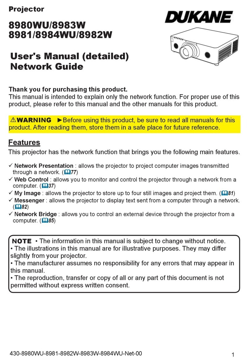 Dukane 8980WU user manual