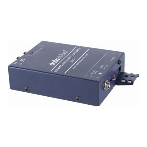 Data Video DAC-9 quick start guide