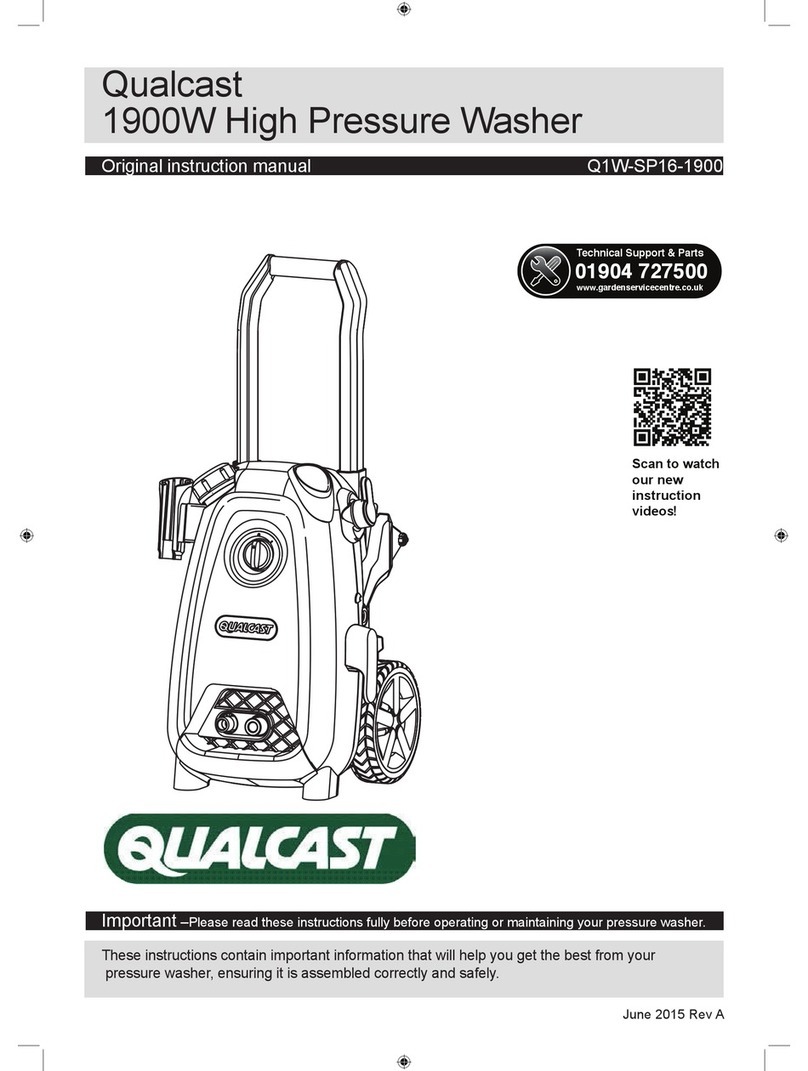 Qualcast Q1W-SP16-1900 Original instruction manual