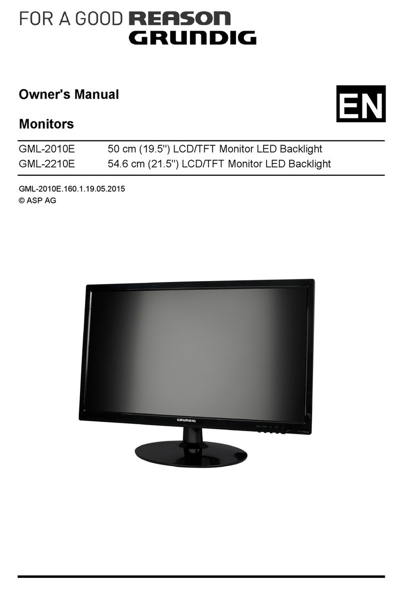 Grundig GML-2010E User manual