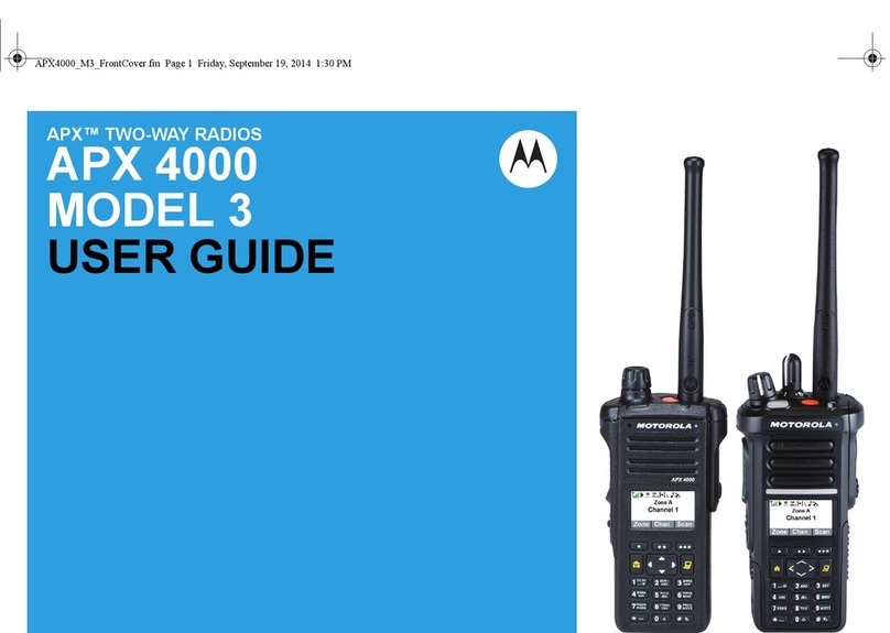 Motorola APX4000 XH User manual