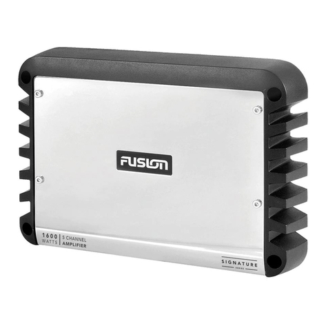 Fusion SG-DA51600 Operating manual