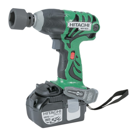 Hitachi WH 18DL User manual