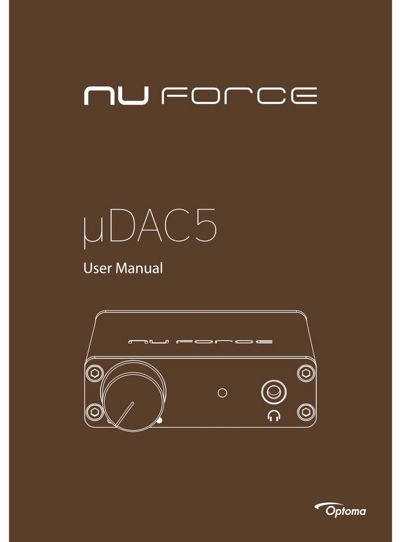 NuForce MDAC5 user manual