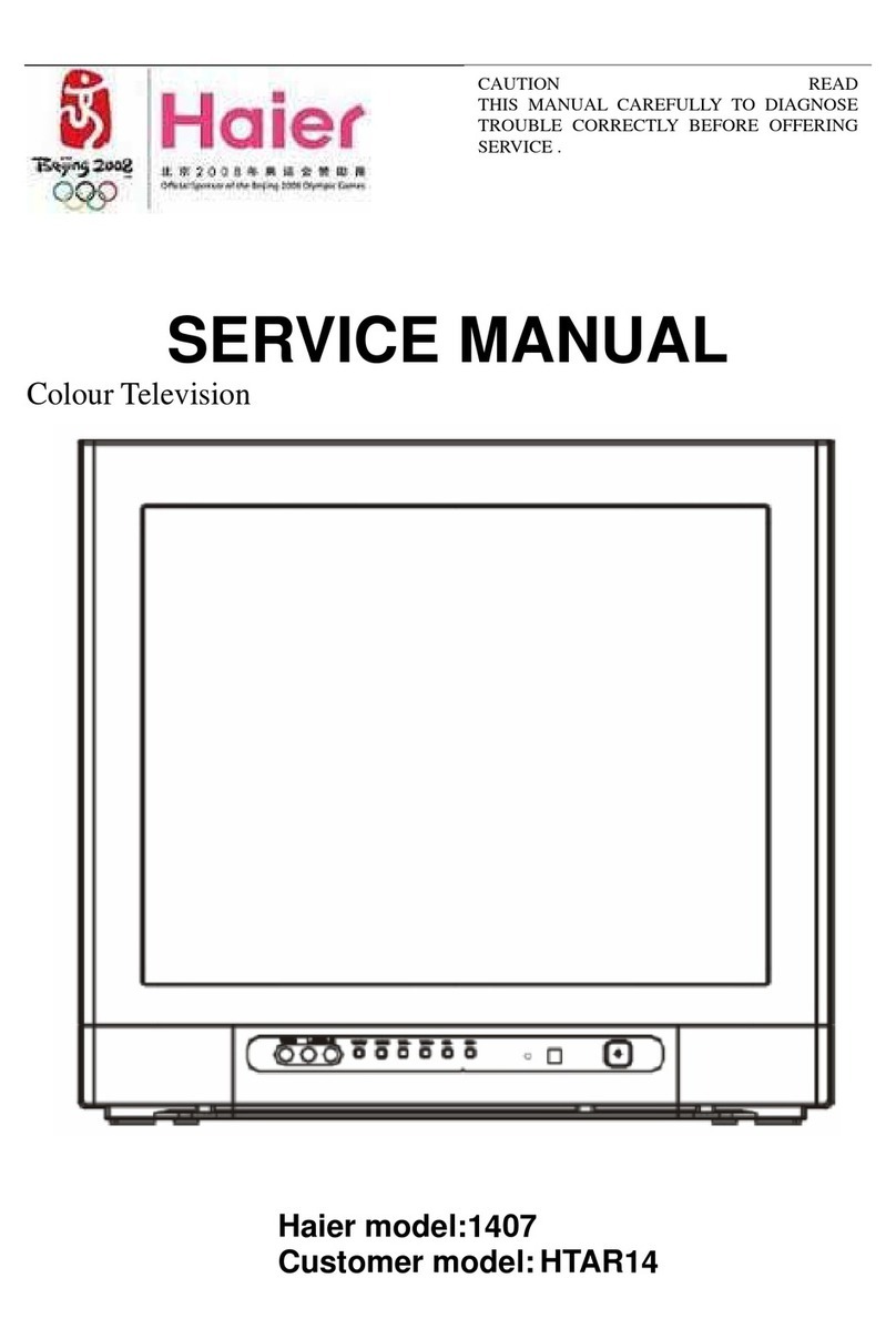 Haier 1407 User manual Haier 1407 User manual