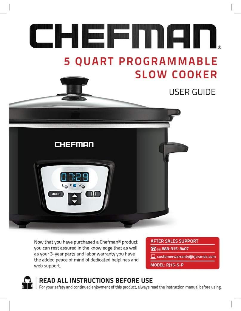 Chefman RJ15-5-P user guide