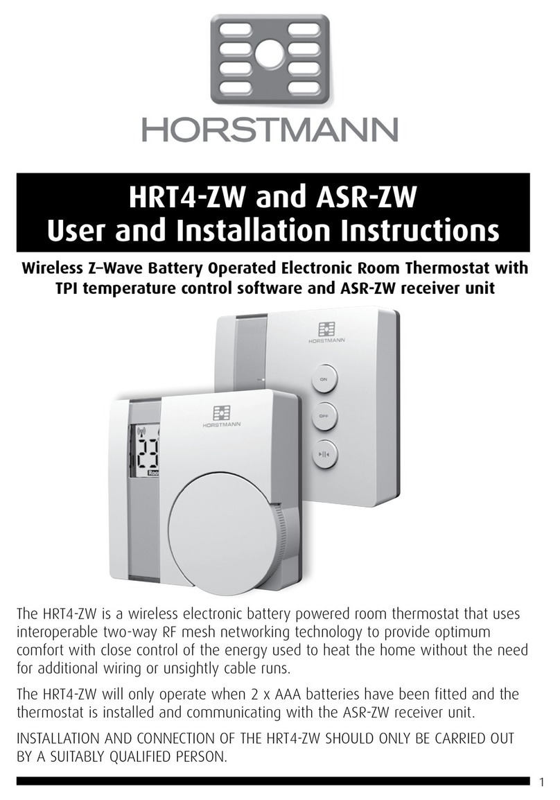 Horstmann HRT4-ZW Operating instructions