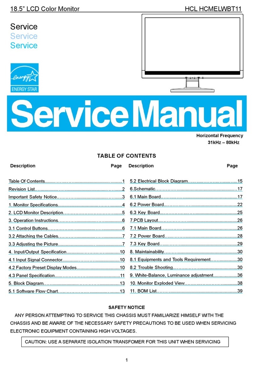HCL HCMELWBT11 User manual
