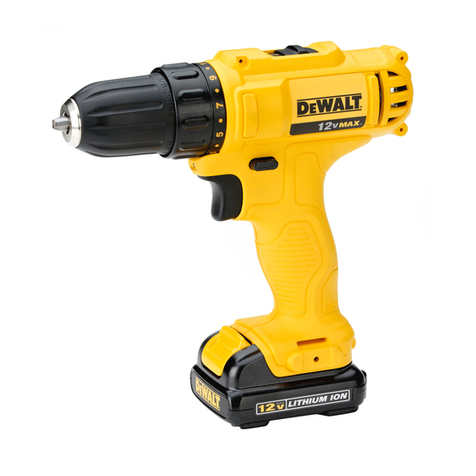 DeWalt DCD700 Original instructions