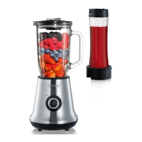 SEVERIN Multi-Mixer + Smoothie Mix & Go User manual