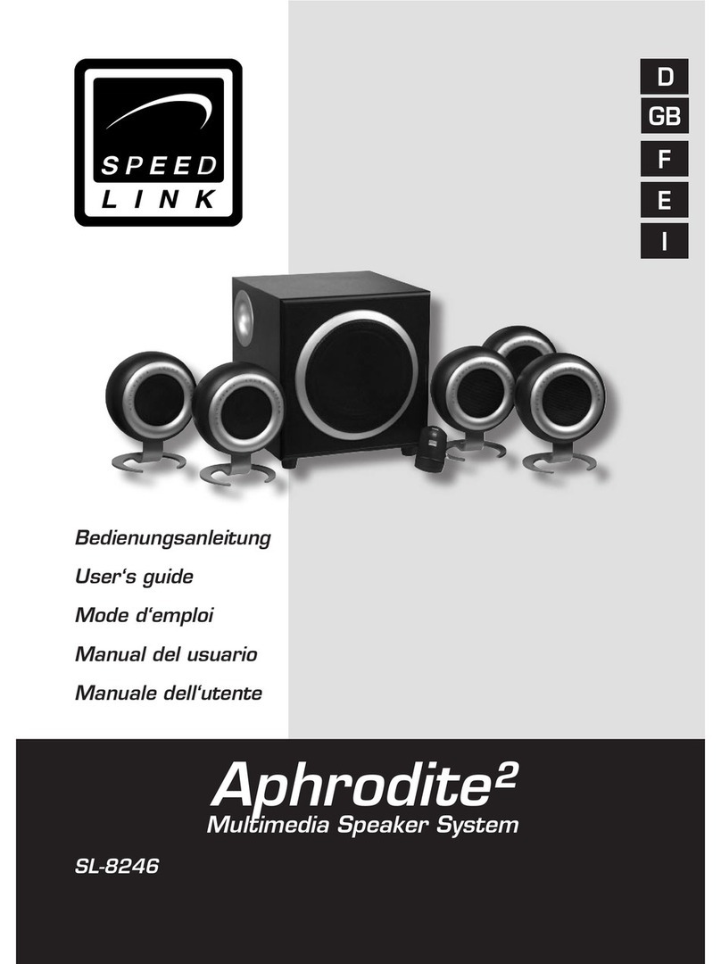 Speed Link aphrodite2 SL-8246 user guide