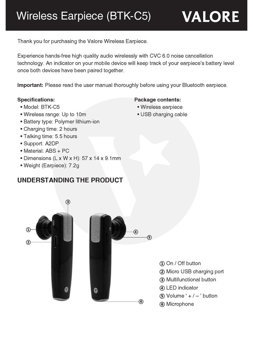 Valore BTK-C5 manual