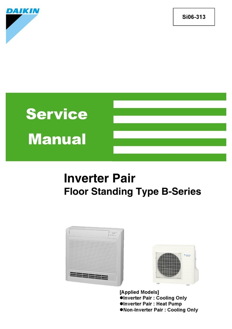 Daikin B-Series Service manual