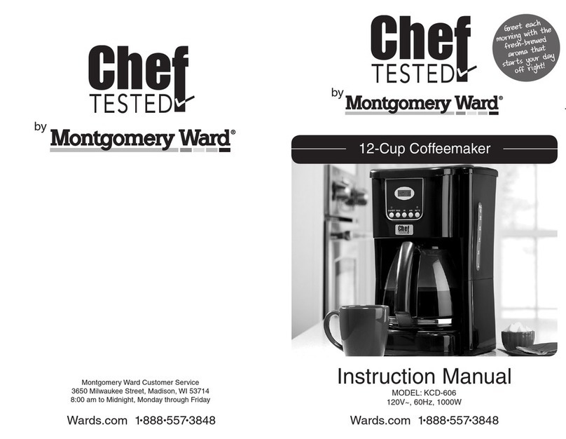 Montgomery Ward KCD-606 instruction manual