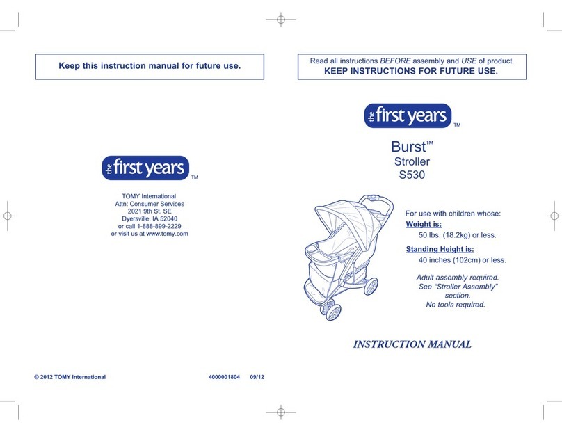 The First Years S530 instruction manual