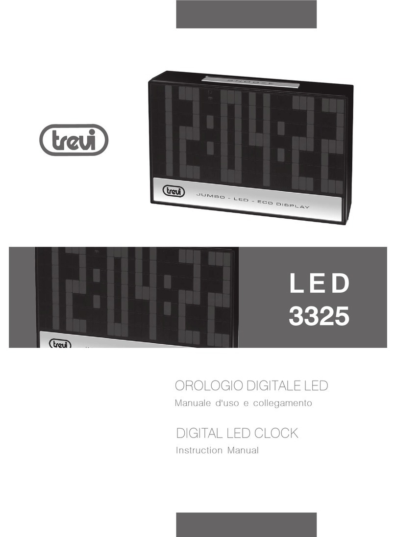 Trevi LED 3325 instruction manual