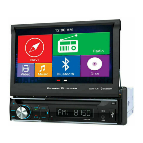 PowerAcoustik PDN-726B operation instruction